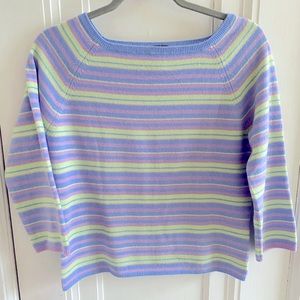 100% Cashmere sweater in beautiful pastels